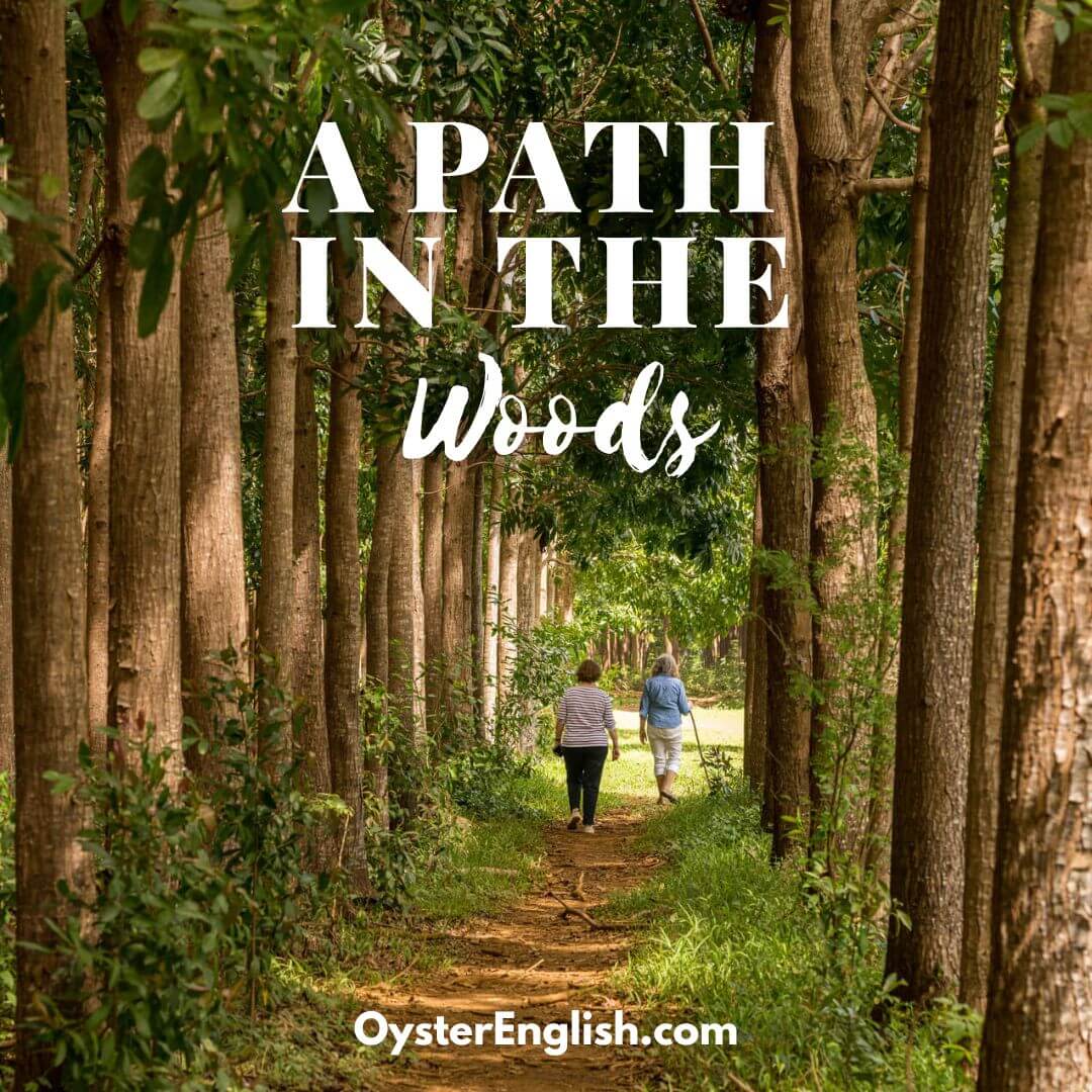 Idiom: Off the path (meaning &