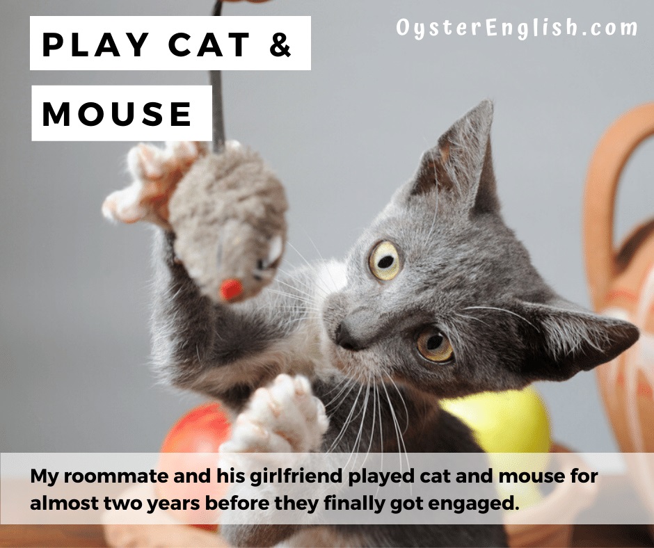 Idiom Cat And Mouse Meaning Examples