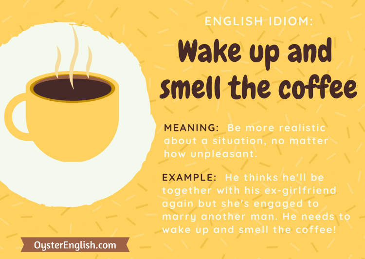 American English at State - Here's another #AmericanEnglish idiom. It's  time for coffee, so I'm keeping my eyes peeled for a good coffee shop! How  about you?