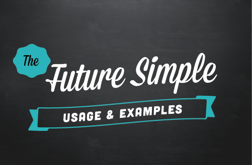 Text ribbon: Future simple