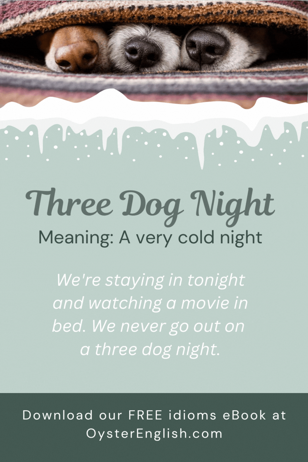 three dog night idiom meaning