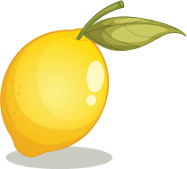 Illustration of a lemon