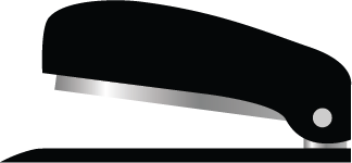 Illustration of a stapler