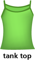 illustration of a tank top