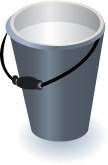 Illustration of a bucket