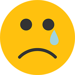 Sad emoji