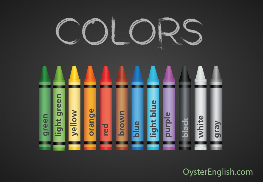 12 different colored crayons