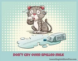 Thumbnail image: Cry over spilled milk