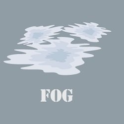 grey fog icon