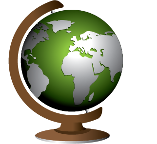 illustration of a globe