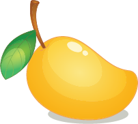 Illustration of a mango