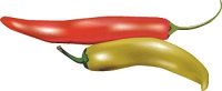 illustration of peppers