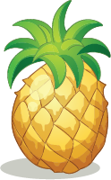 Illustration of a pineapple