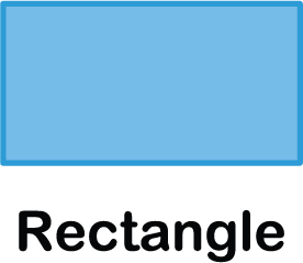 illustration of a rectangle shape