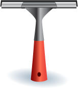 Illustration of a squeegee