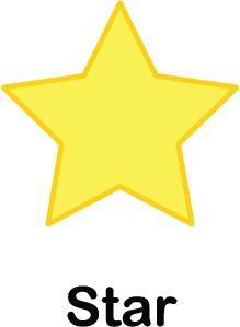 illustration of a star shape